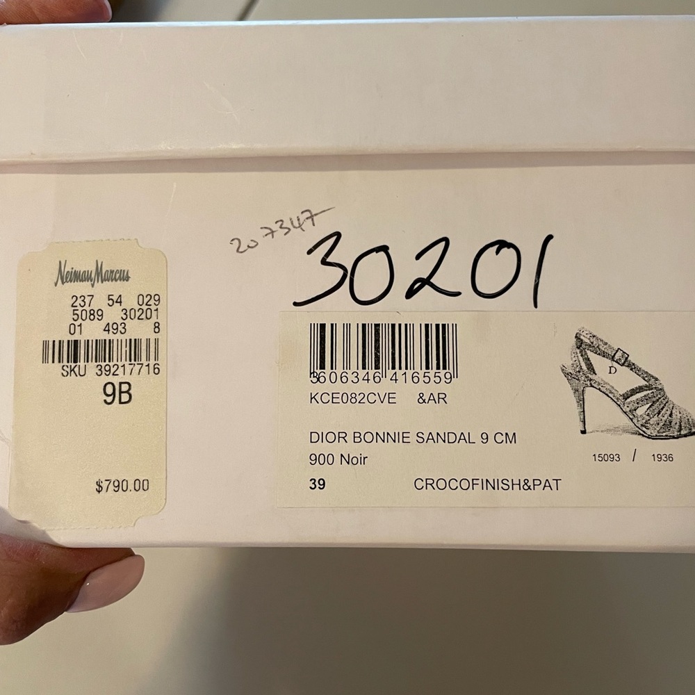 Dior Python Sandal - image 5
